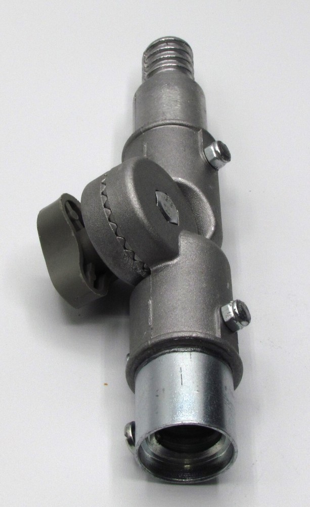 Extension Pole Angle Adapter - Fits all standard threaded poles. All metal. E