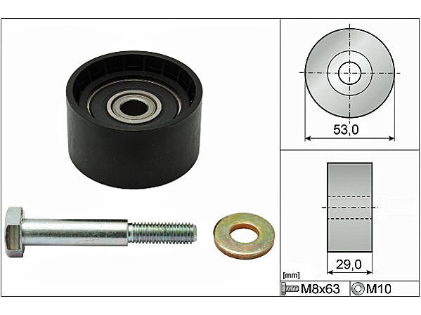 Distribution Kit+P/A+Service Belt for Lancia Delta III 1.6 D Multijet 120HP