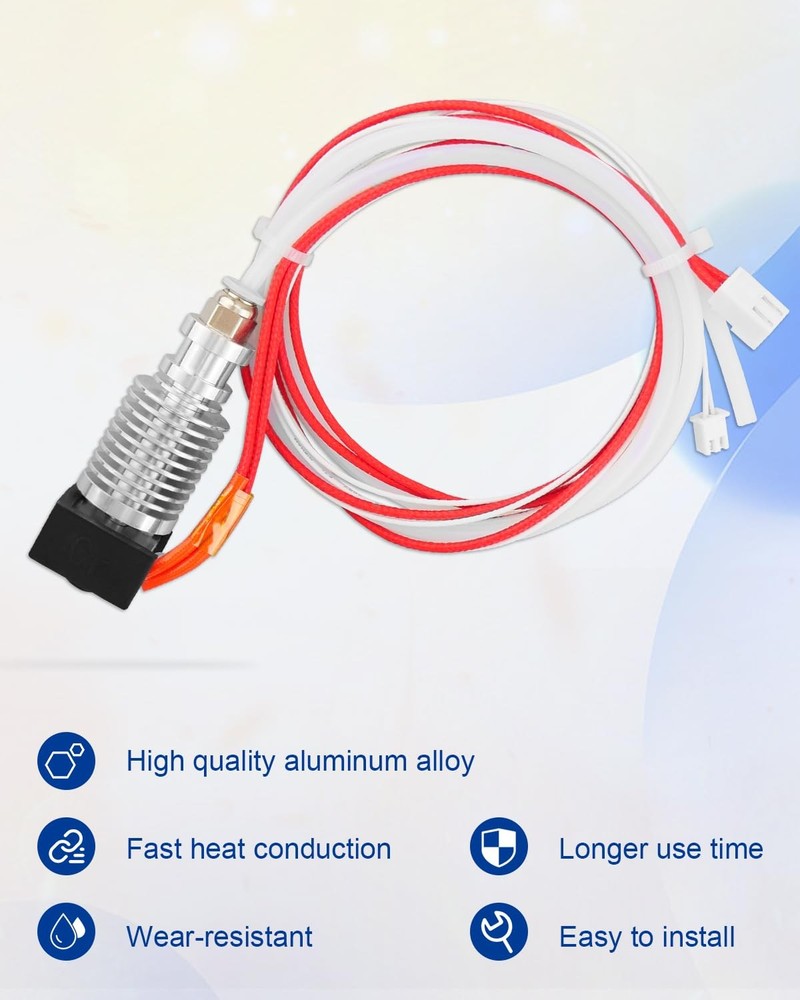 Hot End Kit Compatible with Creality CR-10 V2 V3 3D Printer, Assembled...