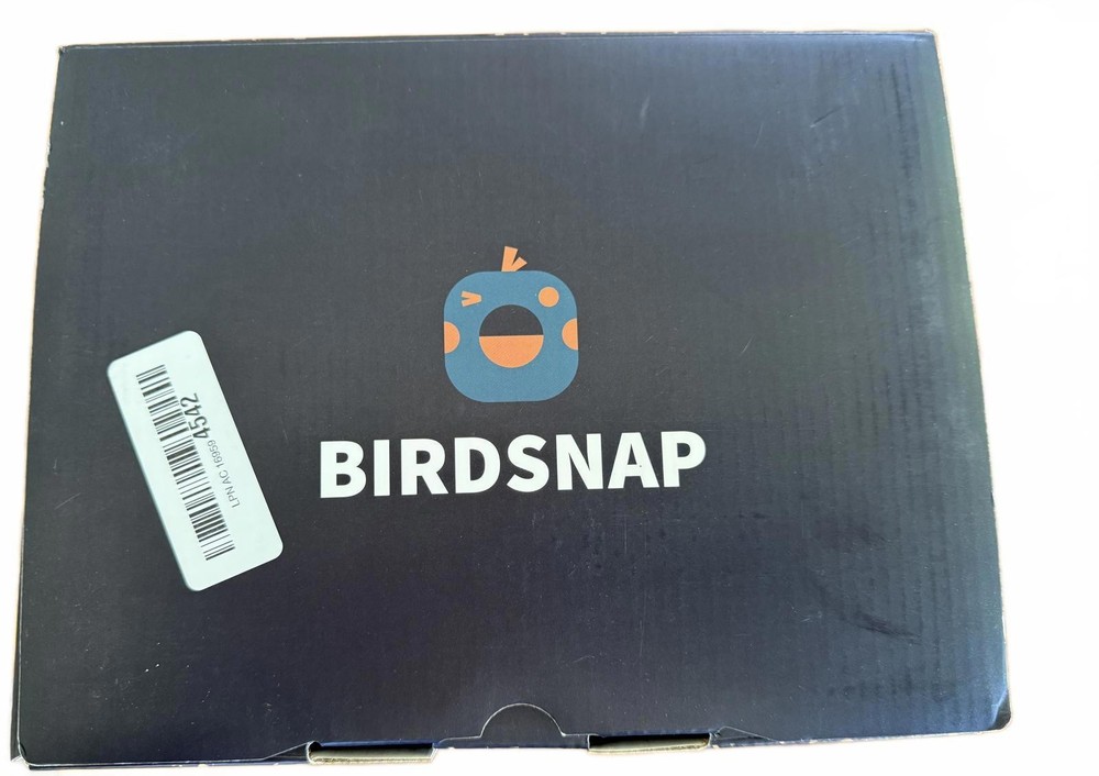 Birdsnap Bird Feeder Camera with Solar Panel 2K Video Blue
