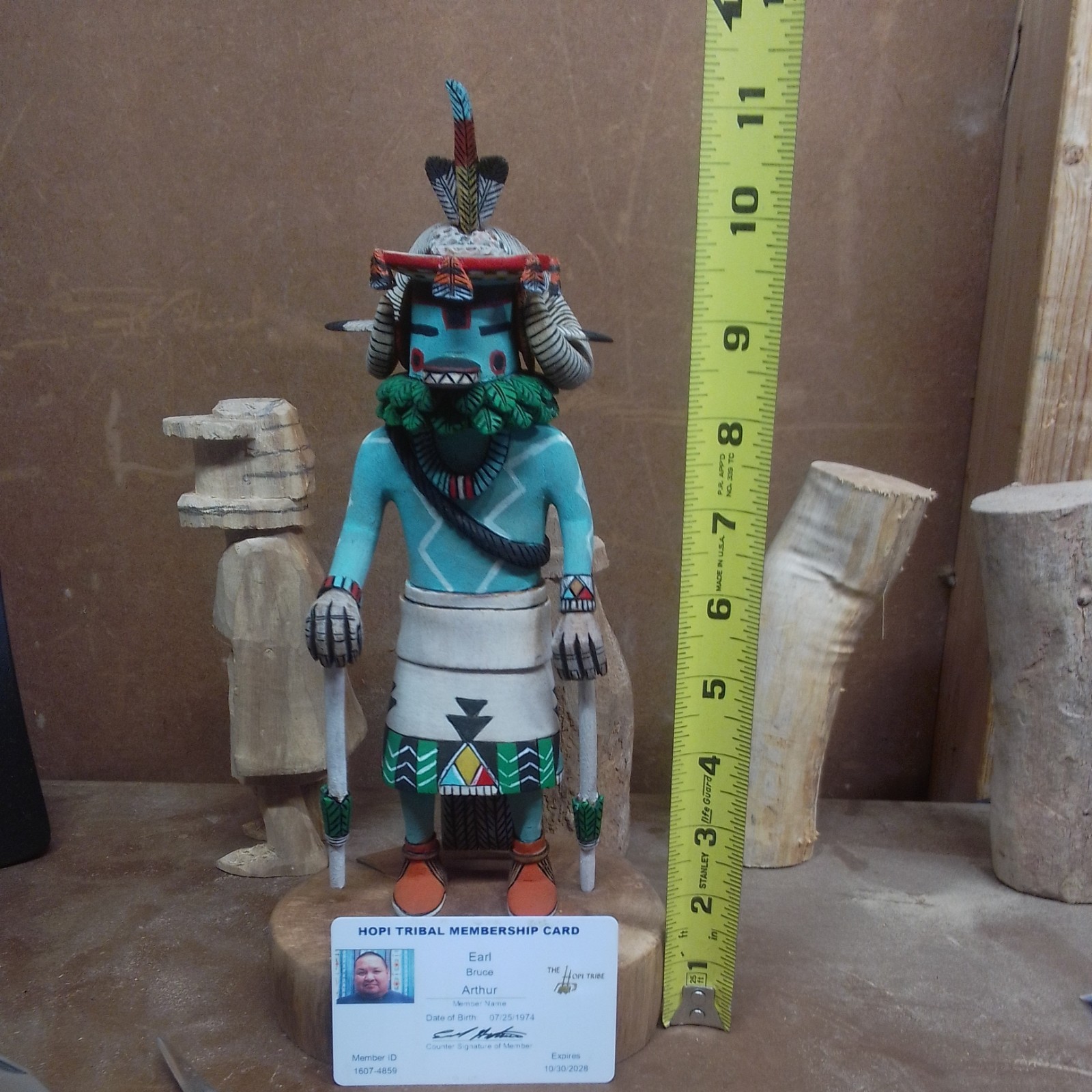 Hopi Kachina ( ram or sheep For Sale by carver )