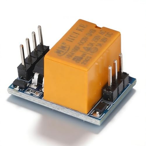 Small Relay Board Module, 3.3V 5V Optocoupler Isolation Relay Module, NO NC 3P