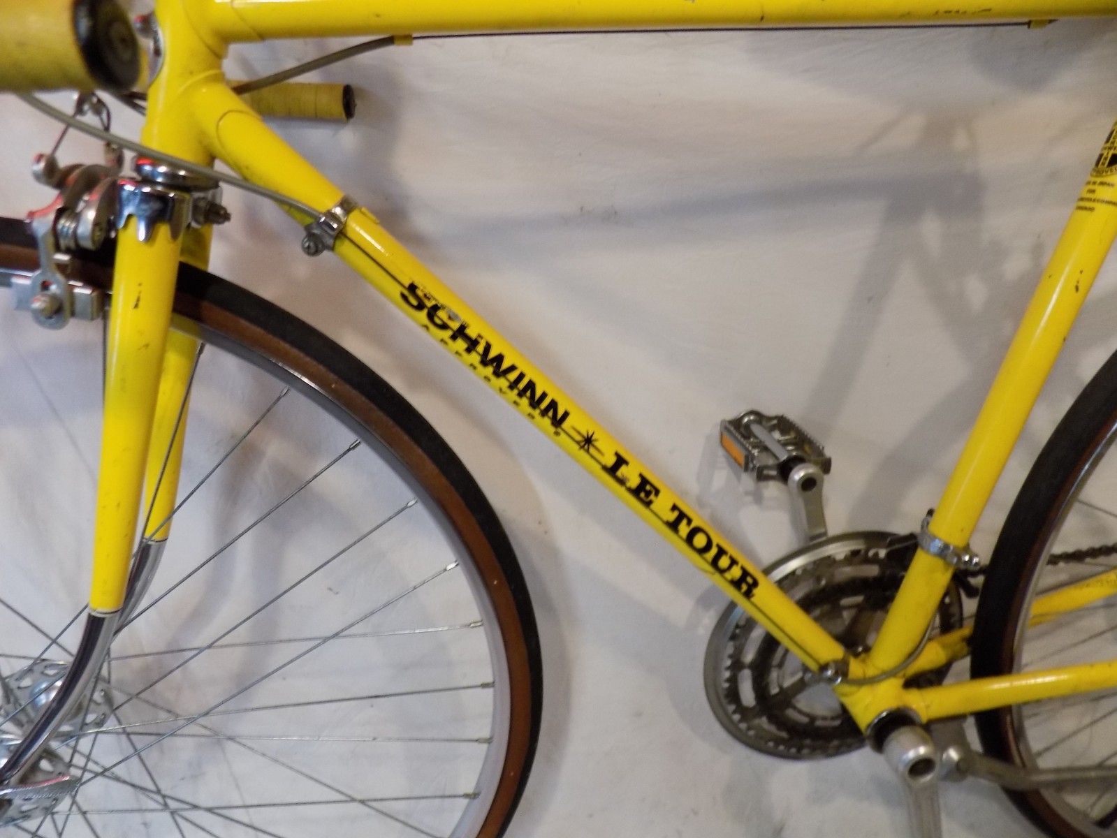 1974 SCHWINN LE TOUR MENS 10-SPEED ROAD BIKE SUPER SPORT VOYAGEUR 12 VINTAGE 74