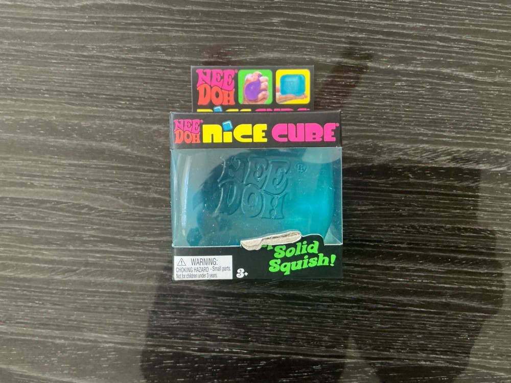 Nee Doh Nice Cube Blue