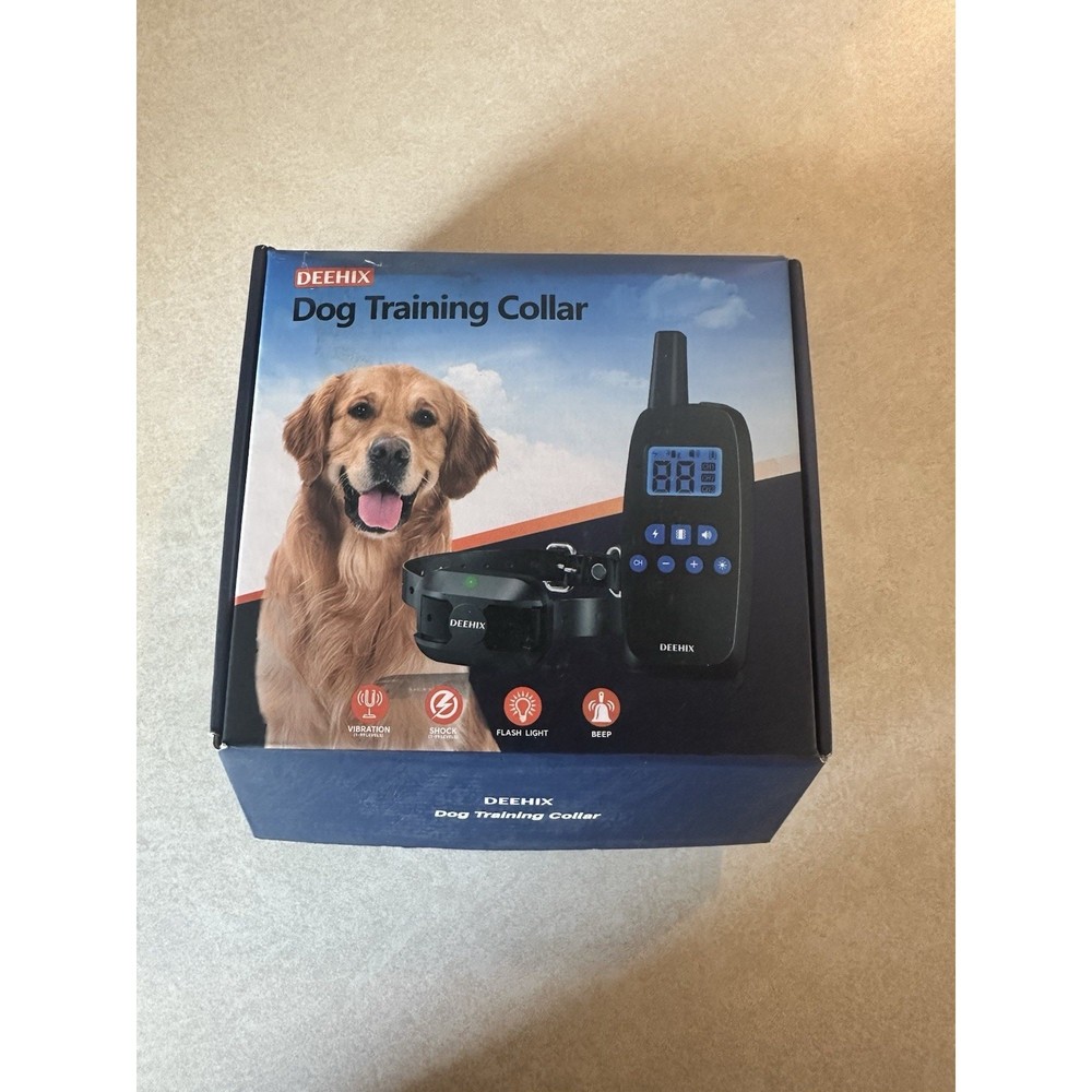 DEEHIX Dog Training Collar - Collar And Remote, 4 Modes