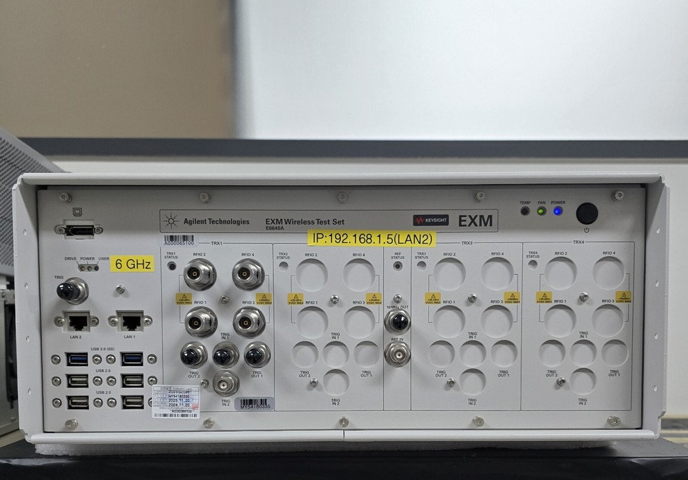 Used Agilent E6640A - EXM Wireless Test Set opt. 001