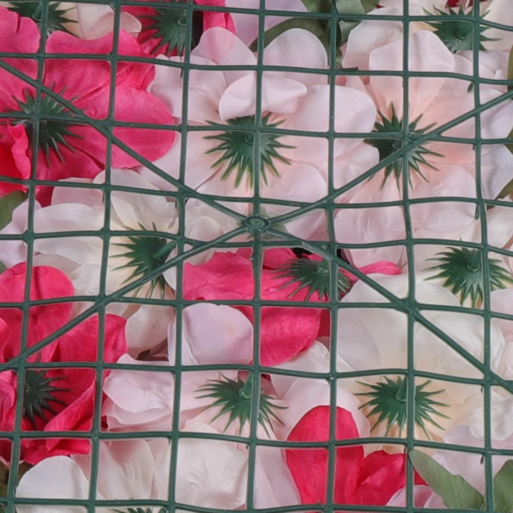 4pcs Artificial Flower Wall Panels for Wedding & Party Decor
