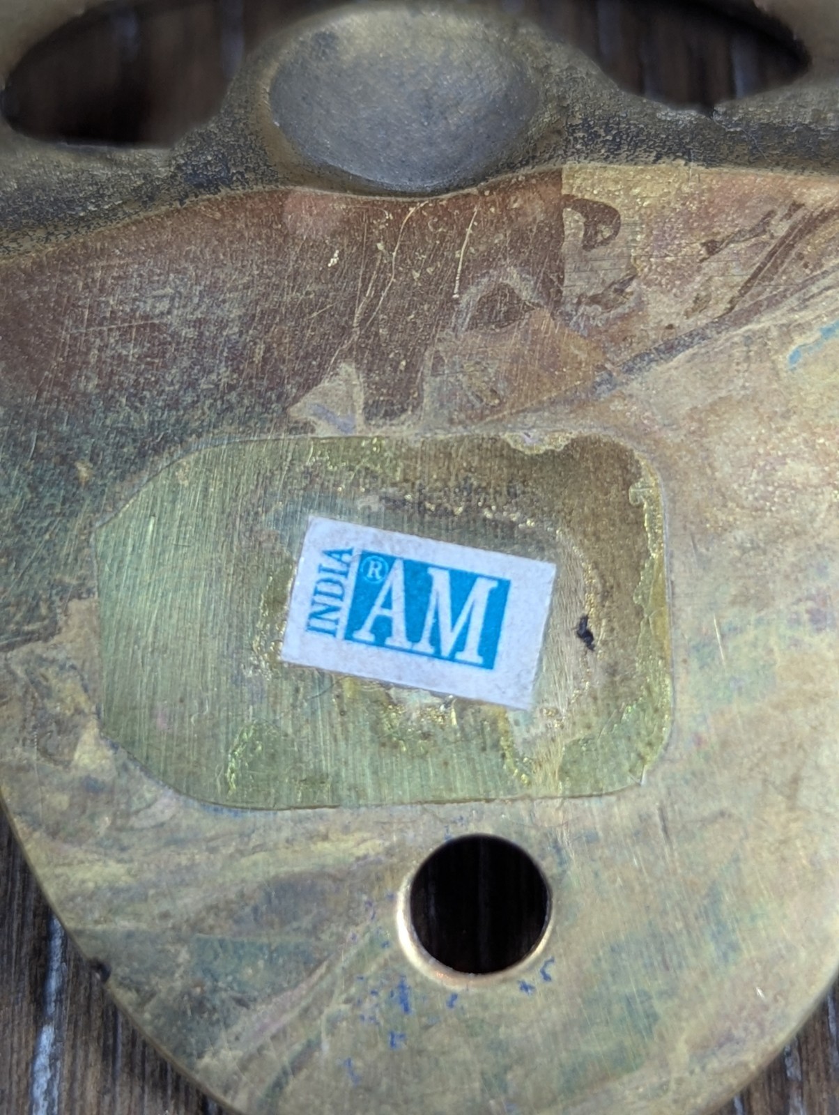 VTG Nautical Brass Bottle Opener Maritime Anchor Emboss Design Wall Mount Sail