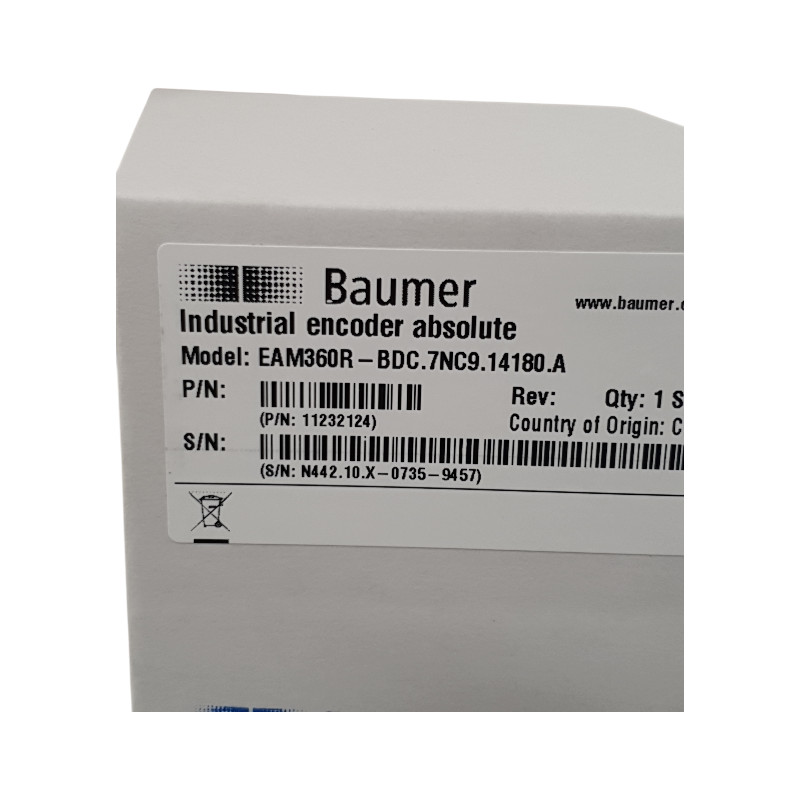 BAUMER EAM360R-BDC.7NC9.14180.A Absolute Encoder 11232124