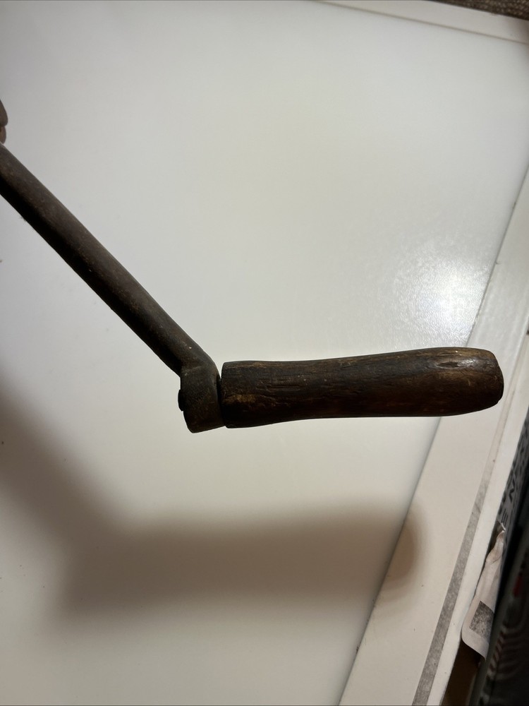 Antique Wood Fruit Grape Wine Crusher See Description