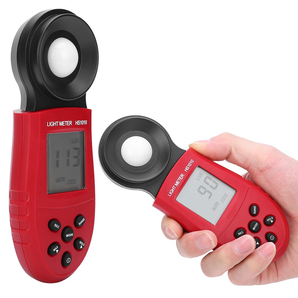 HS1010 Handheld Light Meter Digital Display Electric Illuminometer