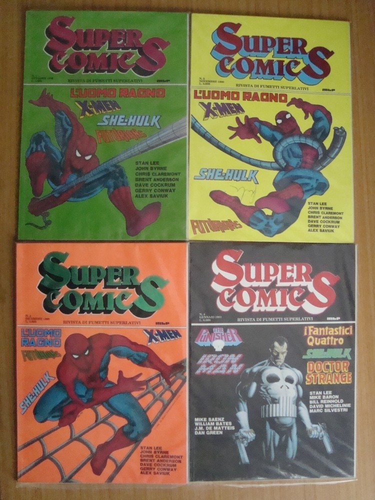 super comics 1/29 complete ed.mbp 1990/1993
