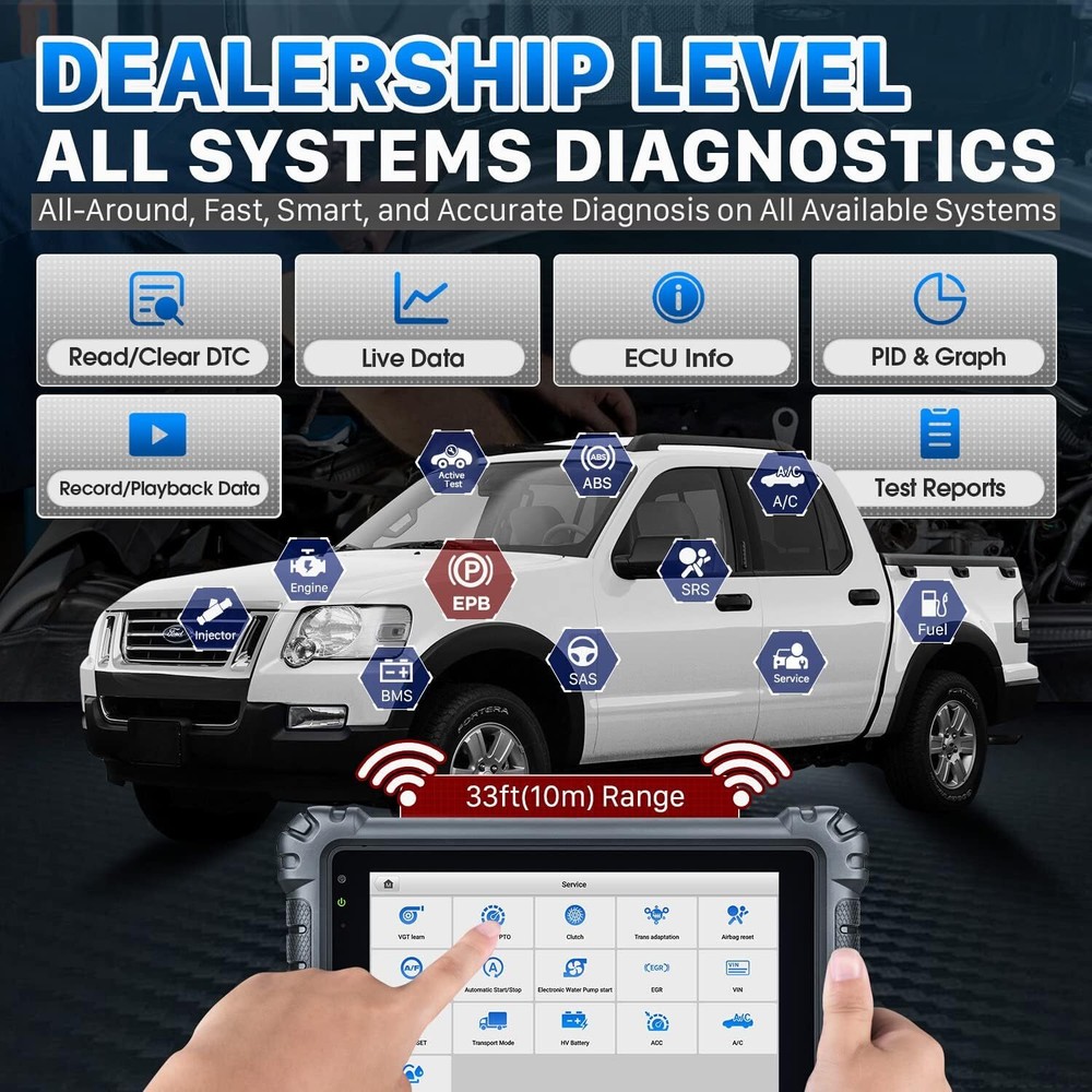 2024 Newest Autel MaxiSys MK906 Pro MS906 PRO Coding Car Diagnostic Scanner Tool