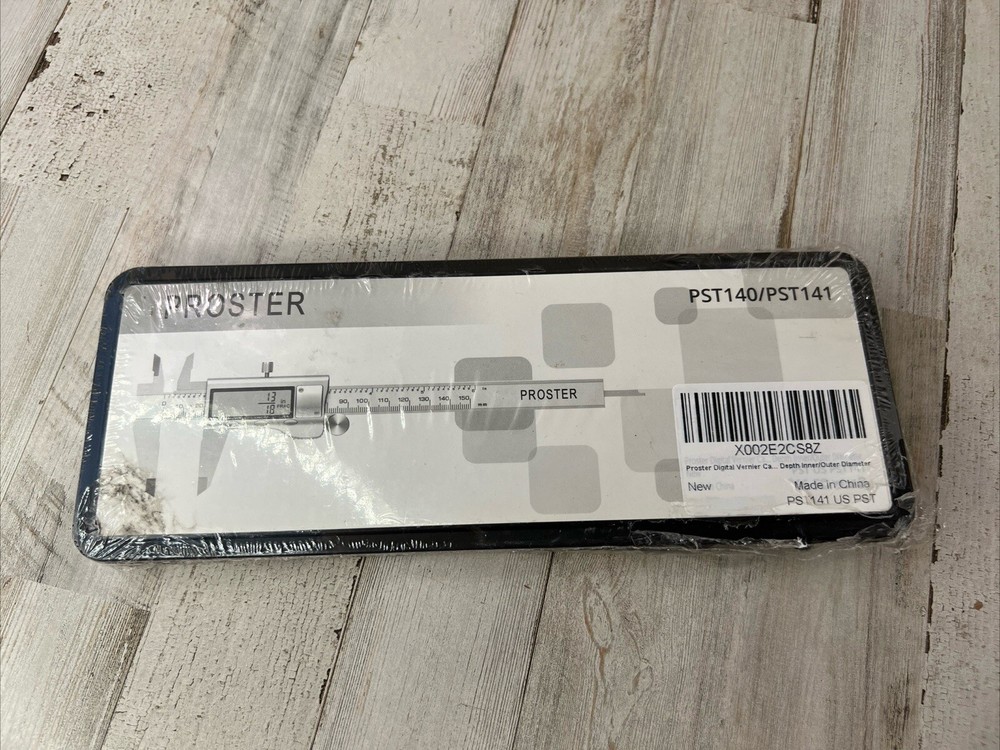 Proster 6" Digital Vernier Caliper Stainless Electronic Micrometer Gauge Tool