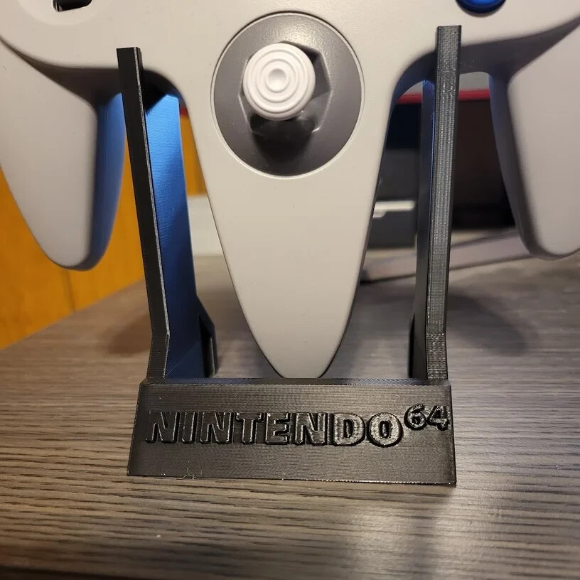 Nintendo 64 Controller Display Stand - 7 Different Colors!