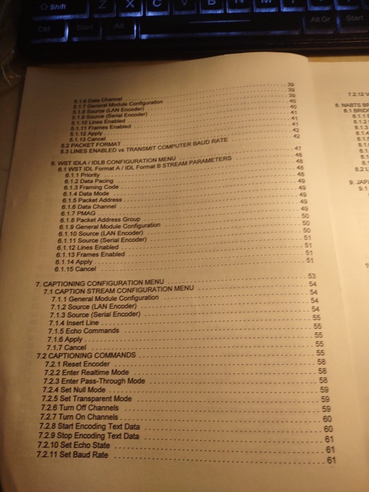 Norpak Encoder Software user's Manual 134 pages