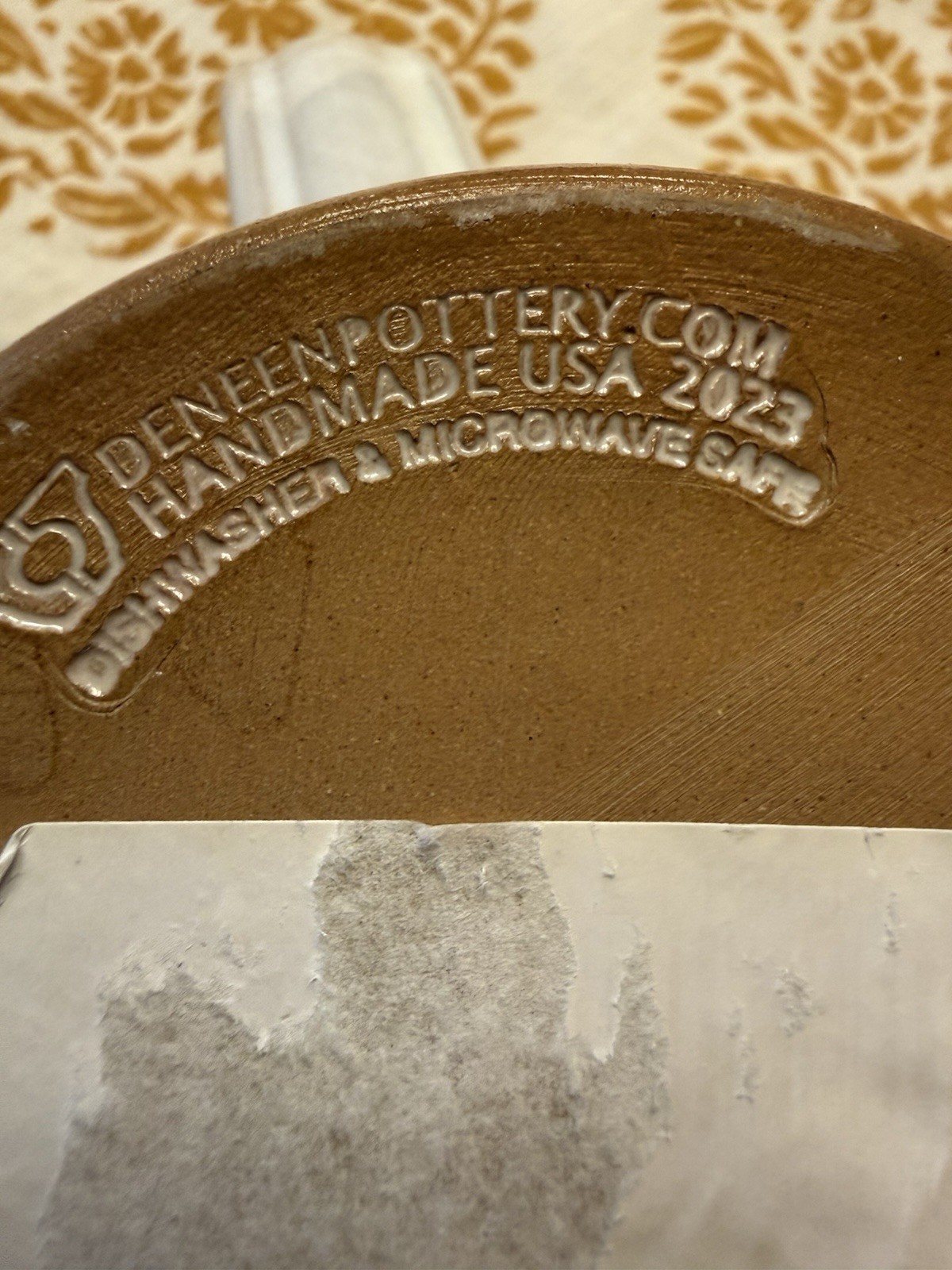 Deneen Pottery USS Arizona memorial 10 Oz coffee mug