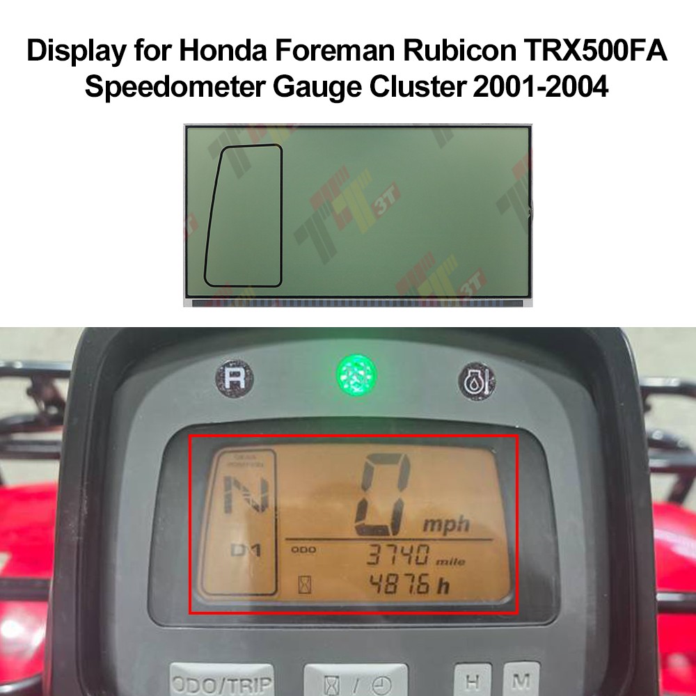Display for Honda TRX500FA Foreman Rubicon Meter