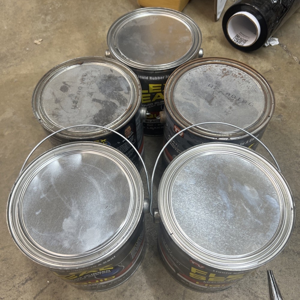 Flex Seal Liquid Rubber Sealant Coating (Black) – 128 fl oz Can