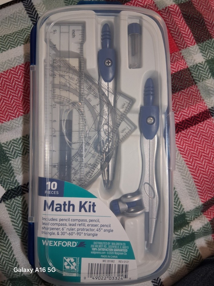 10 Piece Math Set