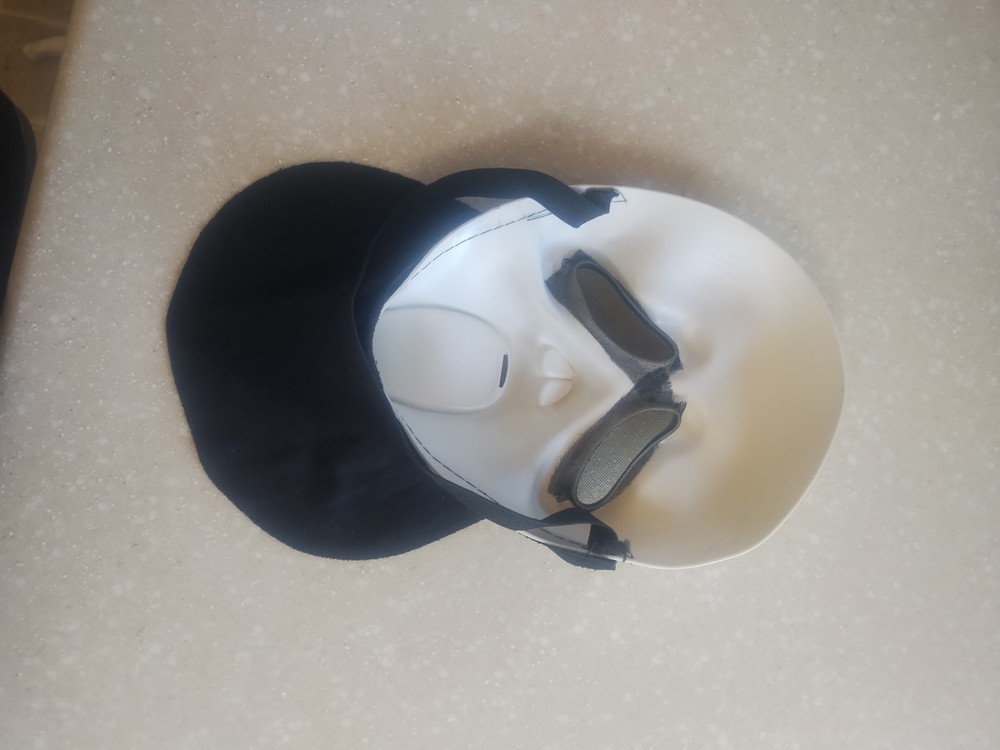 Vtg Scream Ghostface Mask Easter Unlimited Inc