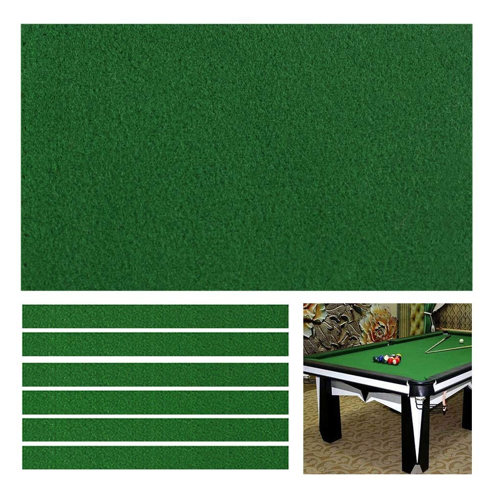 Boshen Billiard Cloth Pool Table for 8' pool table, Single-sided thickened