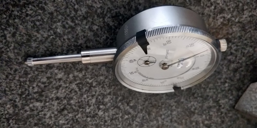 TESTED Dial Indicator: .001" range = 1" TECLOCK AI-921 JAPAN