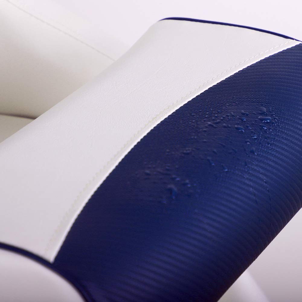 MSC Captain Boat Seat (White/Blue)