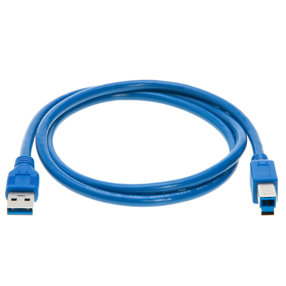 USB 2.0/3.0 High Speed Cable A Male to B Male Printer Scanner Cord Multipack LOT