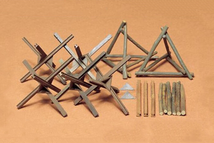 Tamiya Model kit 1/35 Barricade Set