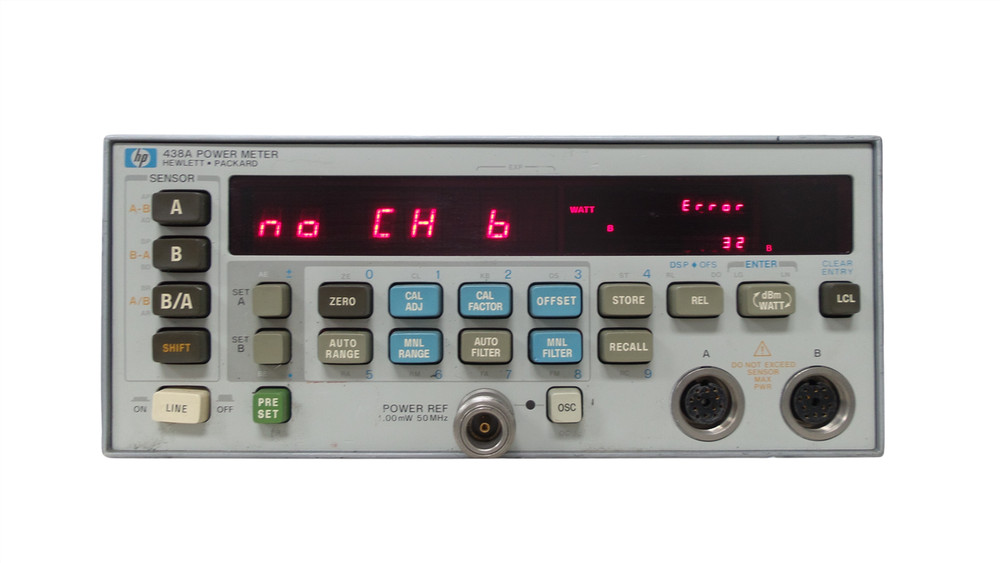 HP 438A POWER METER - Free Shipping