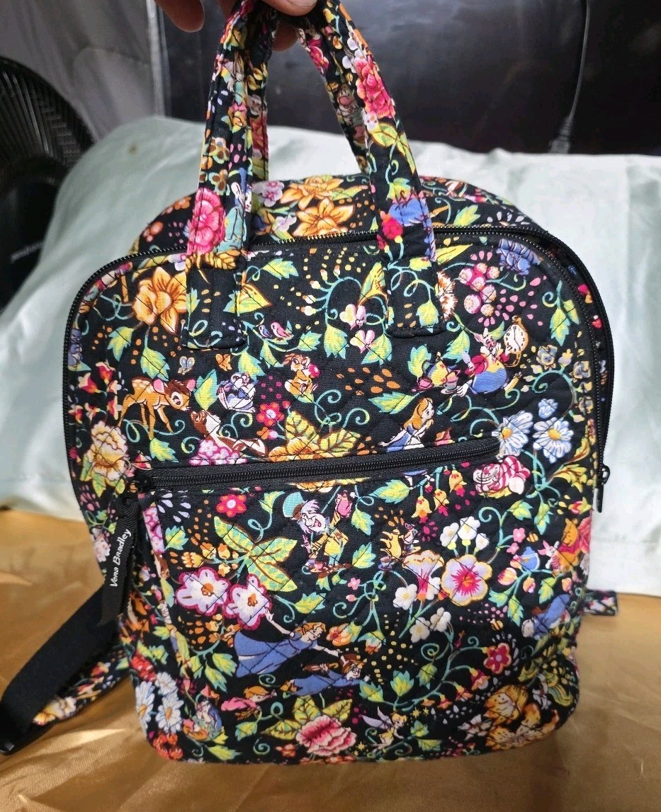 Vera Bradley Disney Alice in Wonderland Small Backpack