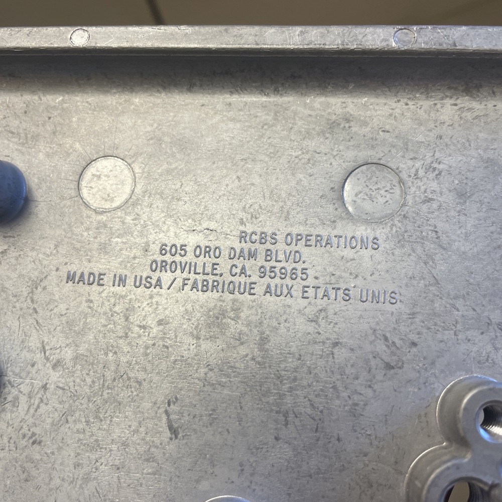 RCBS Accessory Base Plate for RCBS Presses and Tools
