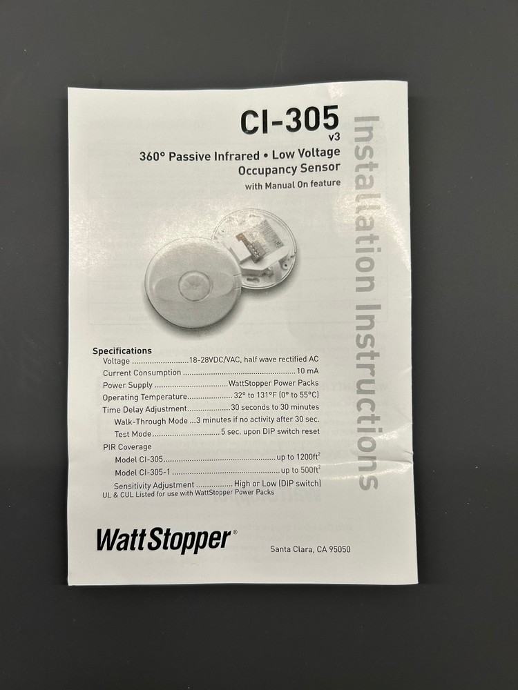 Wattstopper CI-305