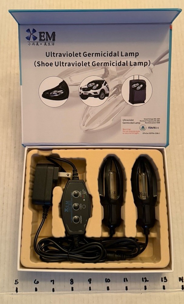 Ultraviolet Shoe Lamp