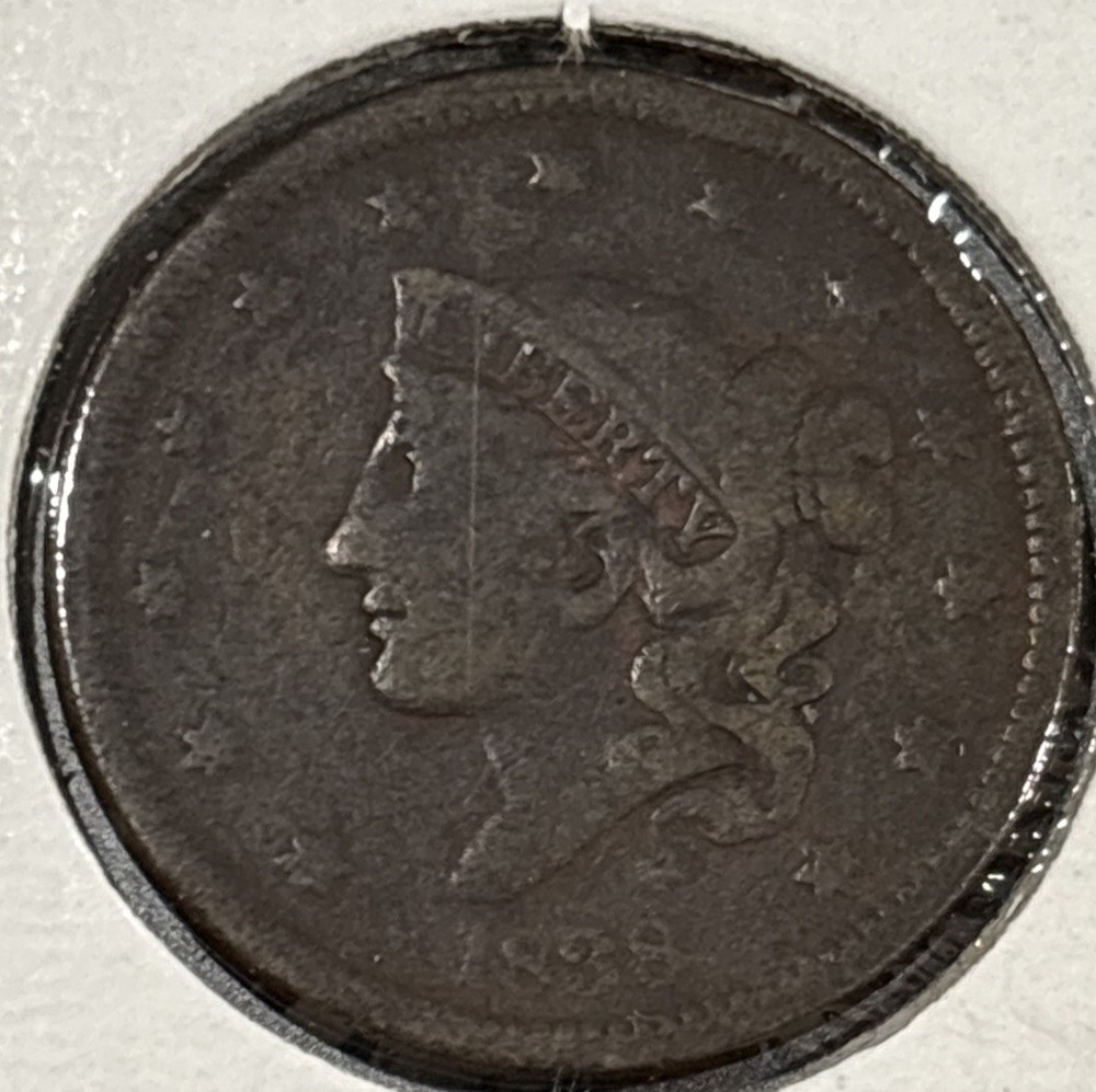 1838 Large Cent