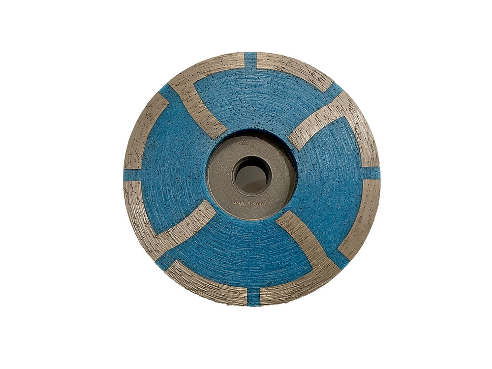 4" 360 Resin Cup Coarse - Blue