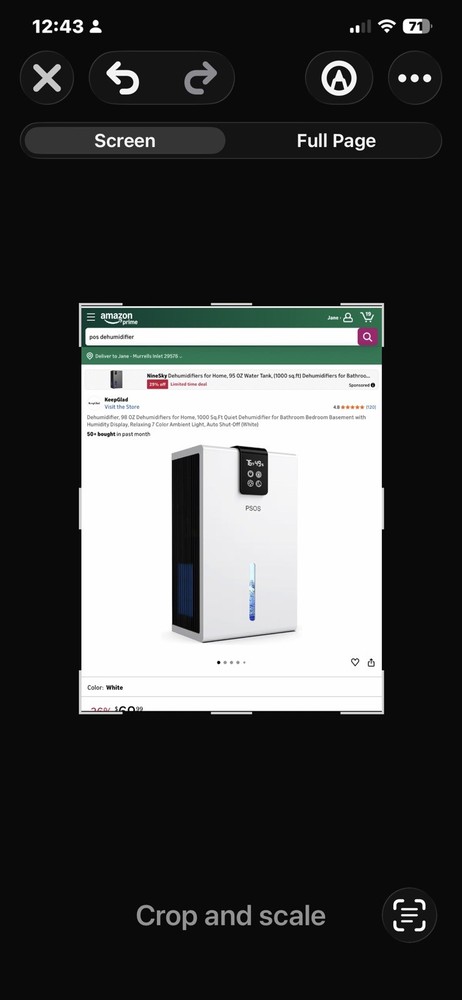 Dehumidifier Brand New
