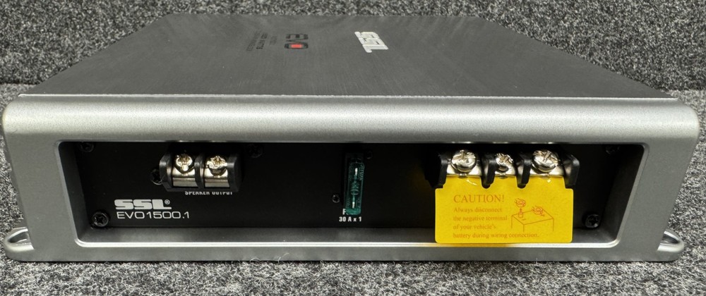 SSL EVO 1500.1 FULL RANGE CLASS A/B MONOBLOCK AMPLIFIER NEW-OPEN BOX/CLEARANCE.
