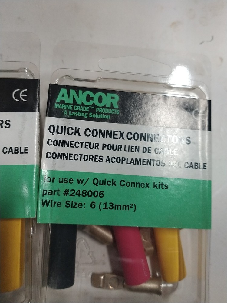 Anchor 2 ea Quick Connectors 248006 OMC98