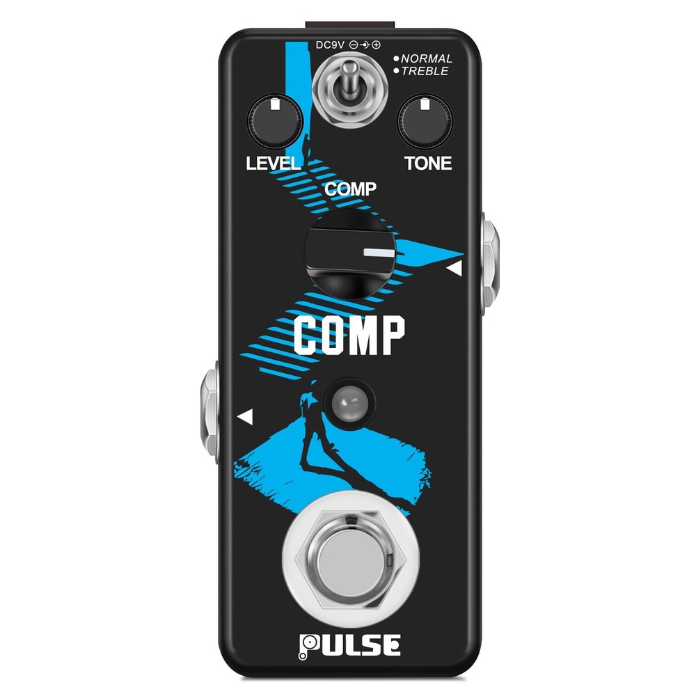 Pulse Technology COMP Compressor Guitar or Bass Effect Pedal
