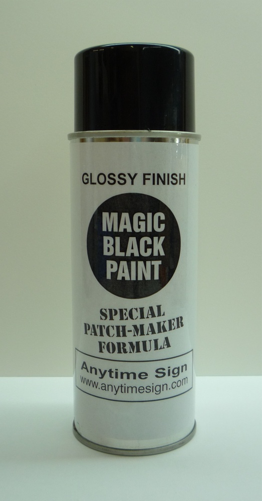 IR Night Vision Transparent Magic Black™ Patch Maker formula spray paint gloss