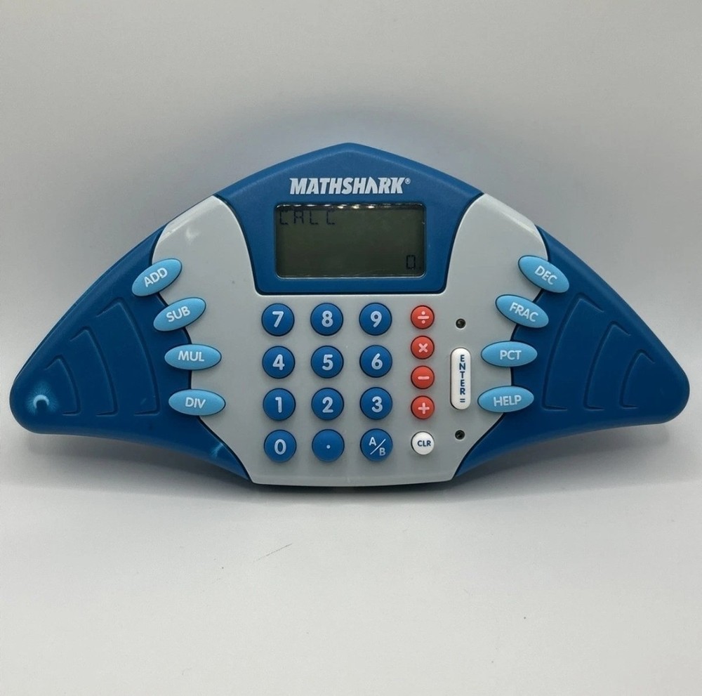 Educational Insights MathShark Digital Math Game, Device Only, Works