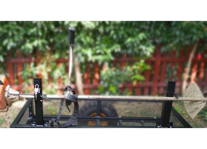 Carry-on Trailer 1076 1-Position Locking Trimmer Rack
