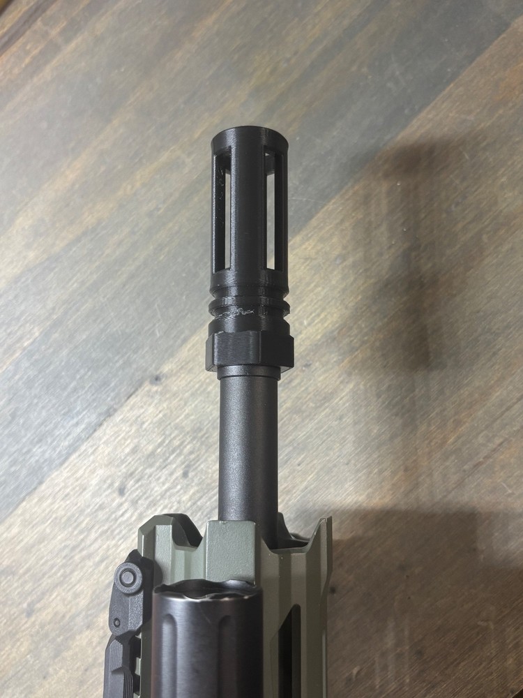 Airsoft muzzle flashhider 14mm CCW (2 pack)