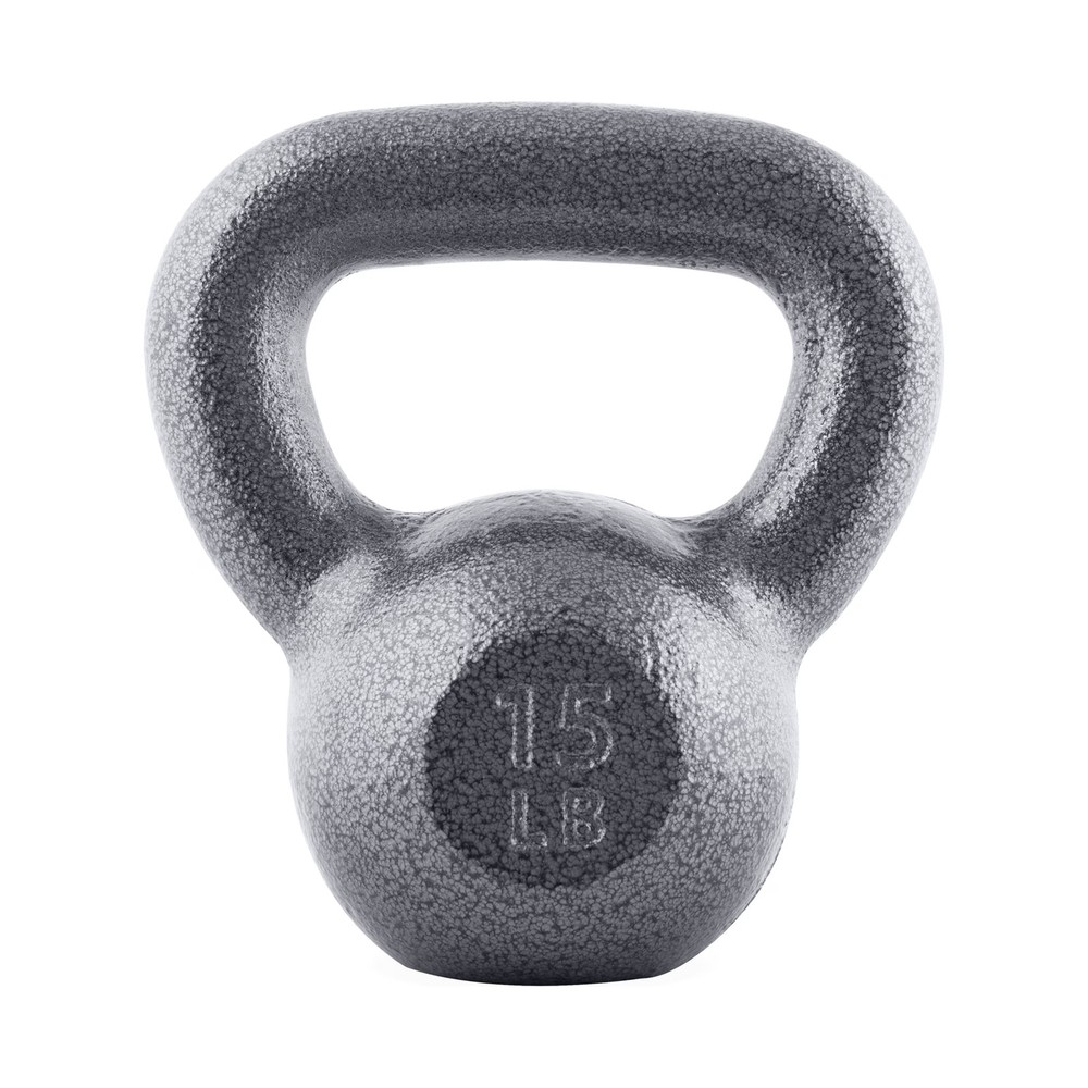 CAP Barbell 15lb Cast Kettlebell, Single