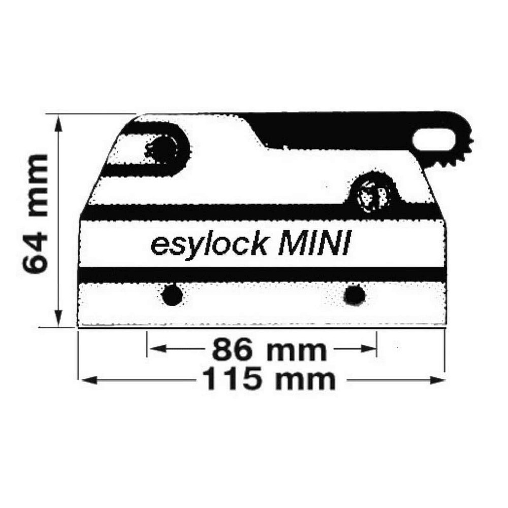 EASYLOCK mini single - 1 PC - 72.090.10 - 7209010