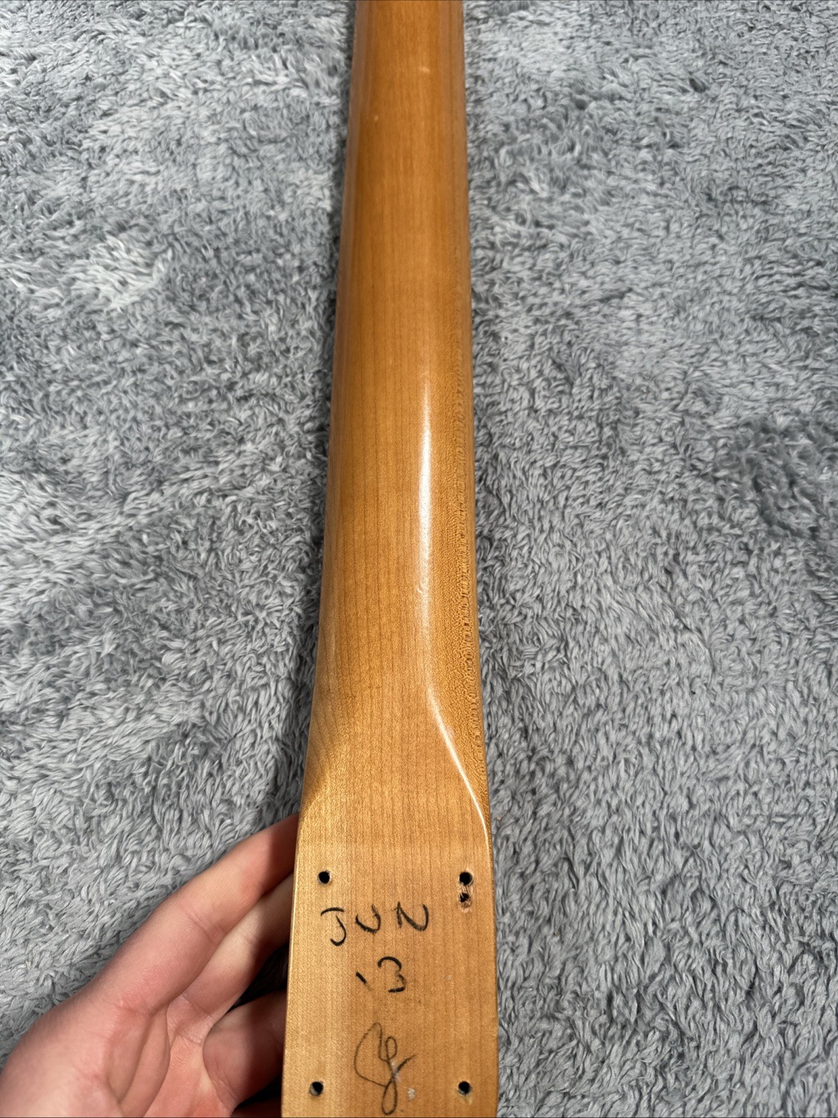 Vintage Squier by Fender Stratocaster Loaded Neck 22 w/Upgrades Wooden USA MADE