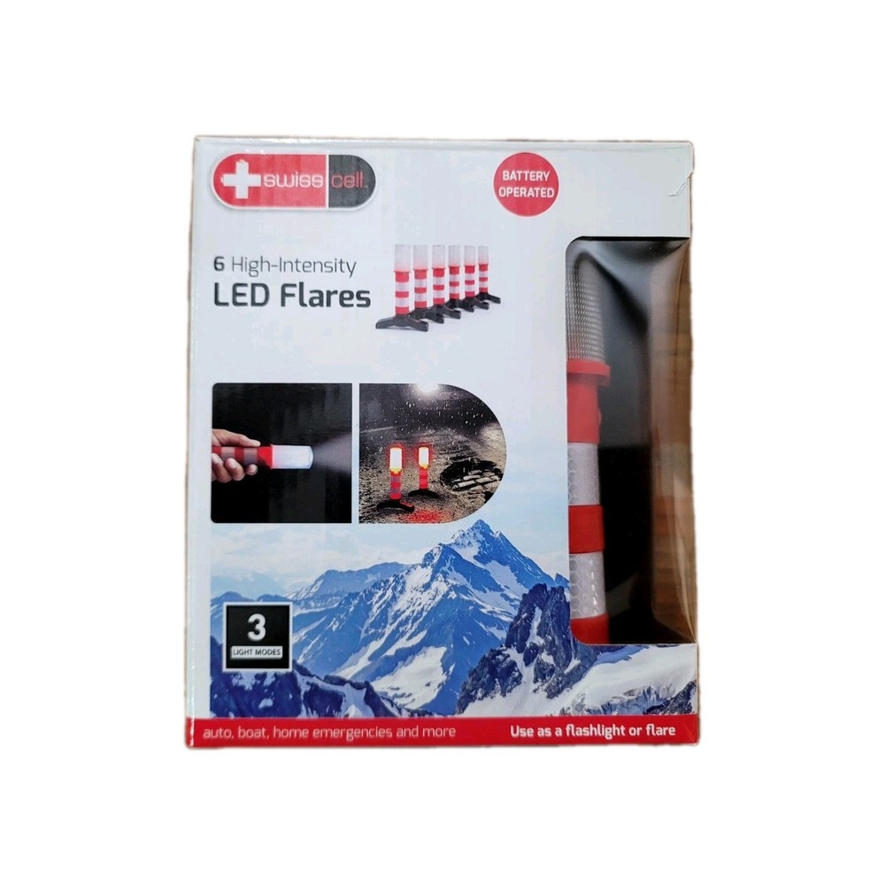 6 High-Intensity LED Flares