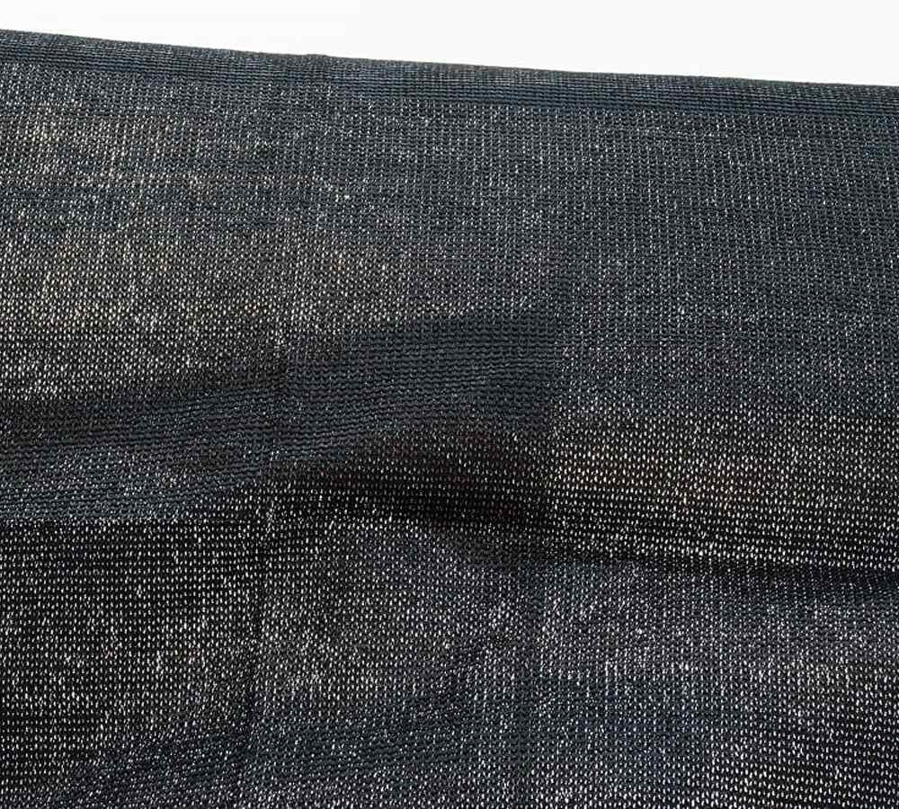 (2 Pack) 8' x 10' Black Mesh Tarp, 90% Shade